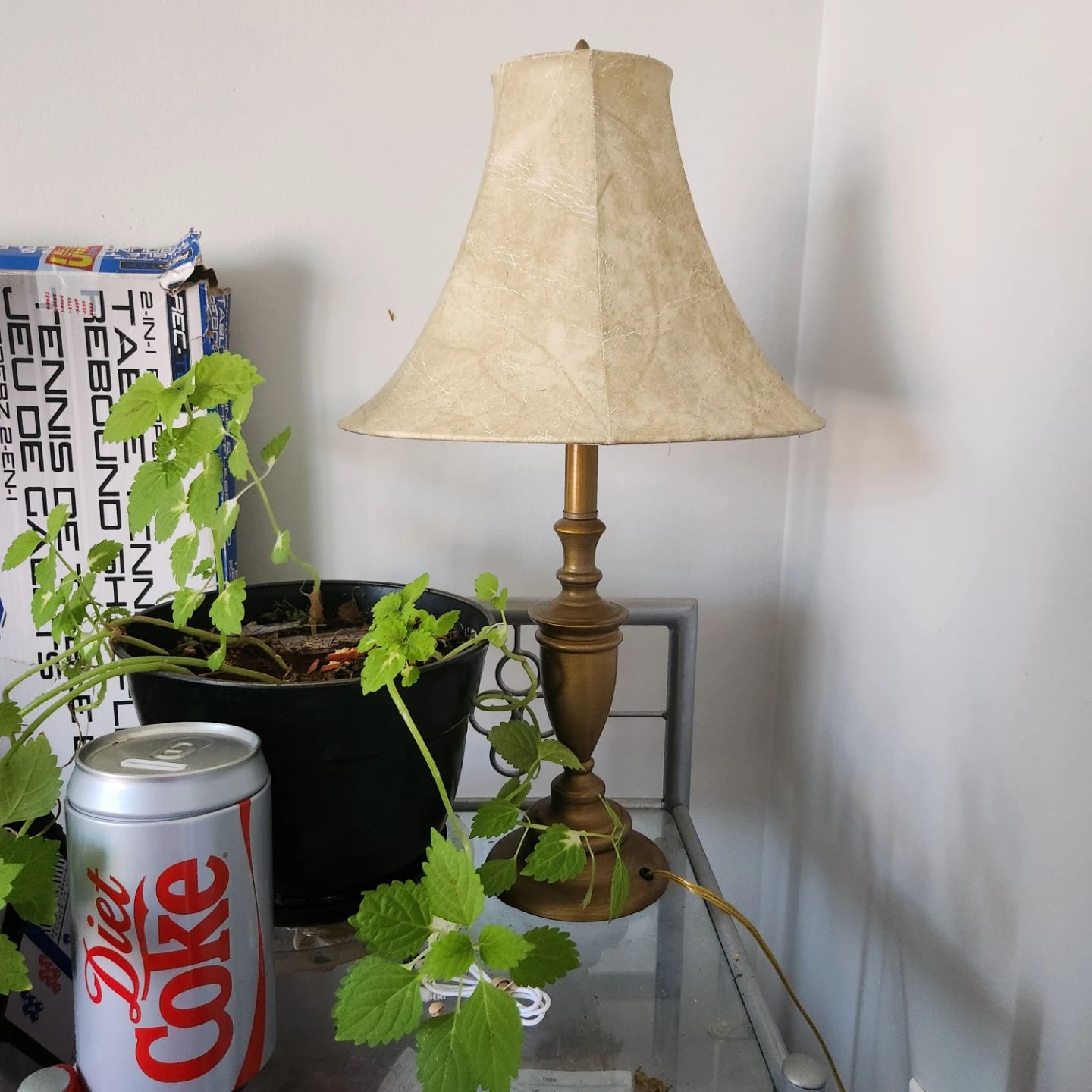 Vintage Brass Table Lamp
