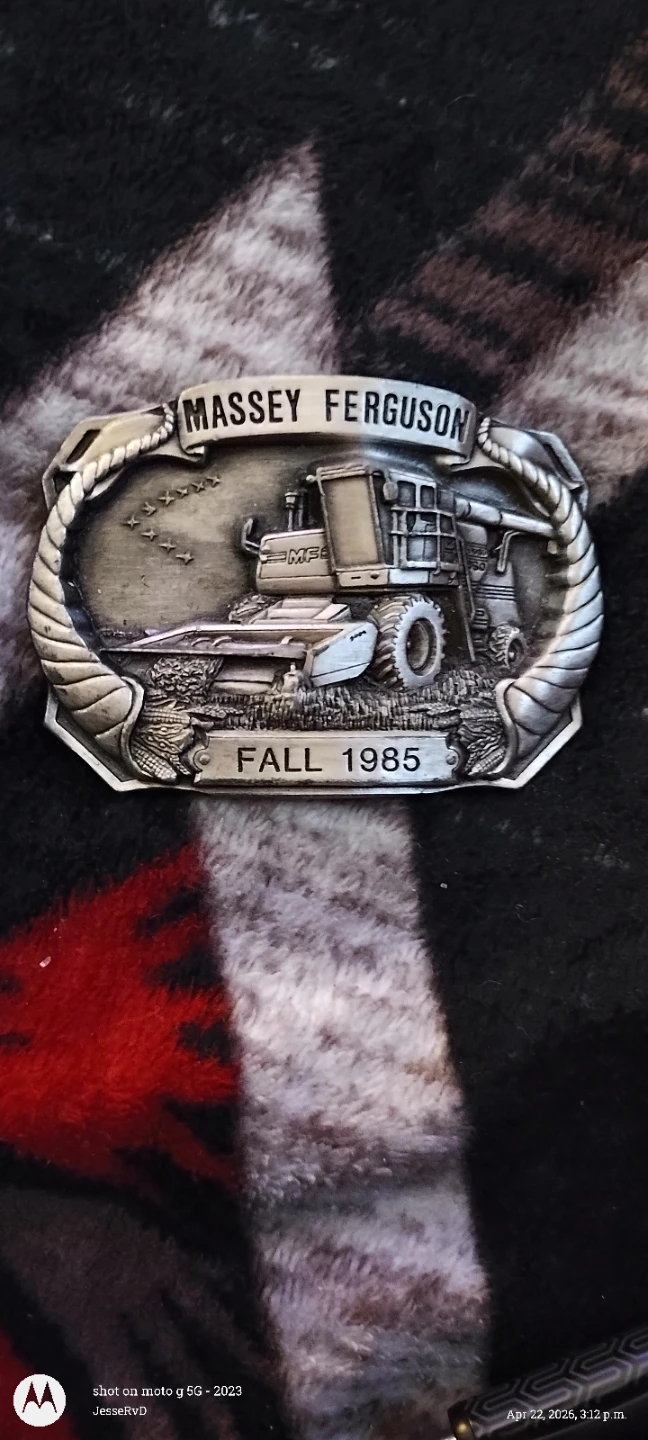 Massey Ferguson Fall 1985 Limited Edition Belt Buckle
