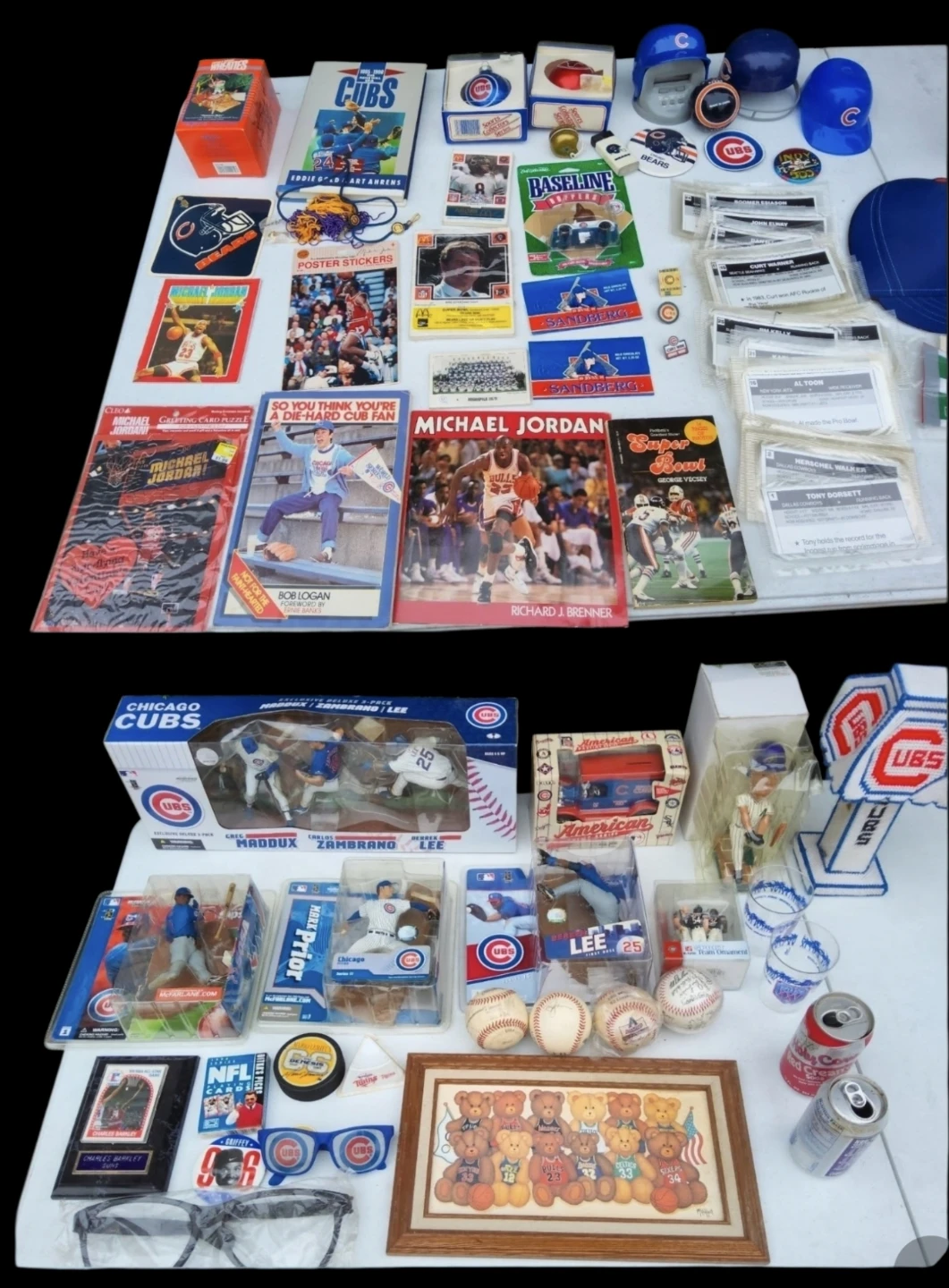 HUGE Bulls Cards Collection NBA MLB NFL Jordan Payton PSA - photo 4