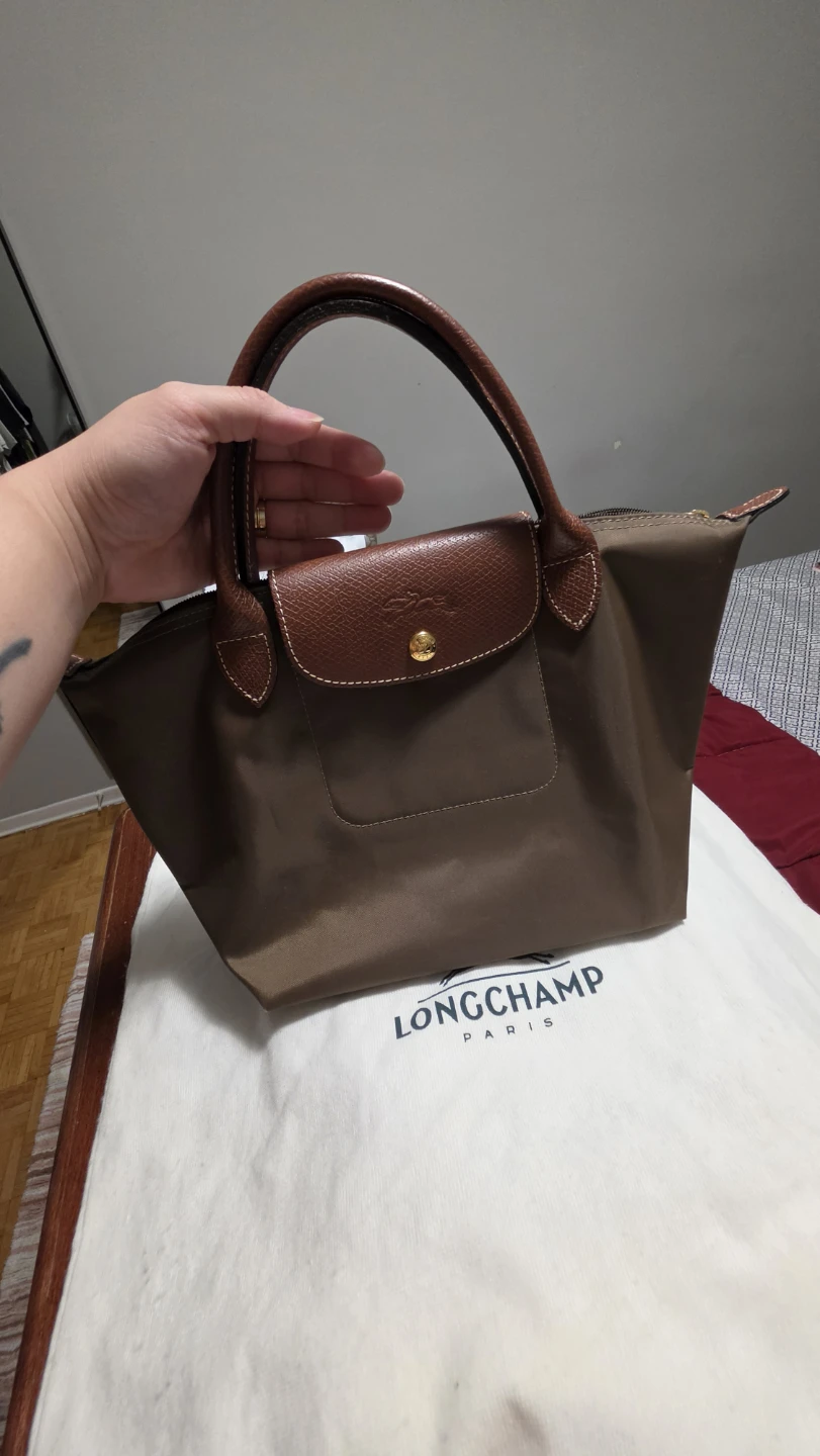 Longchamp Small Le Pliage Top Handle Bag