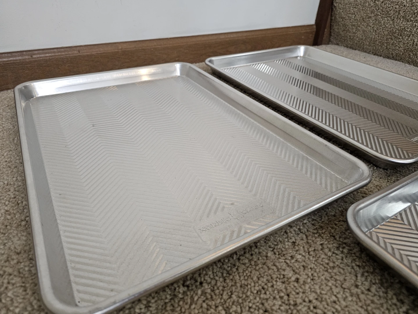 NORDIC Prism Ware Baking Sheet Set (Alum) - photo 4