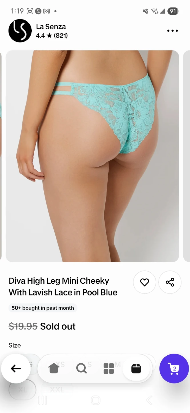 La Senza Panties XL