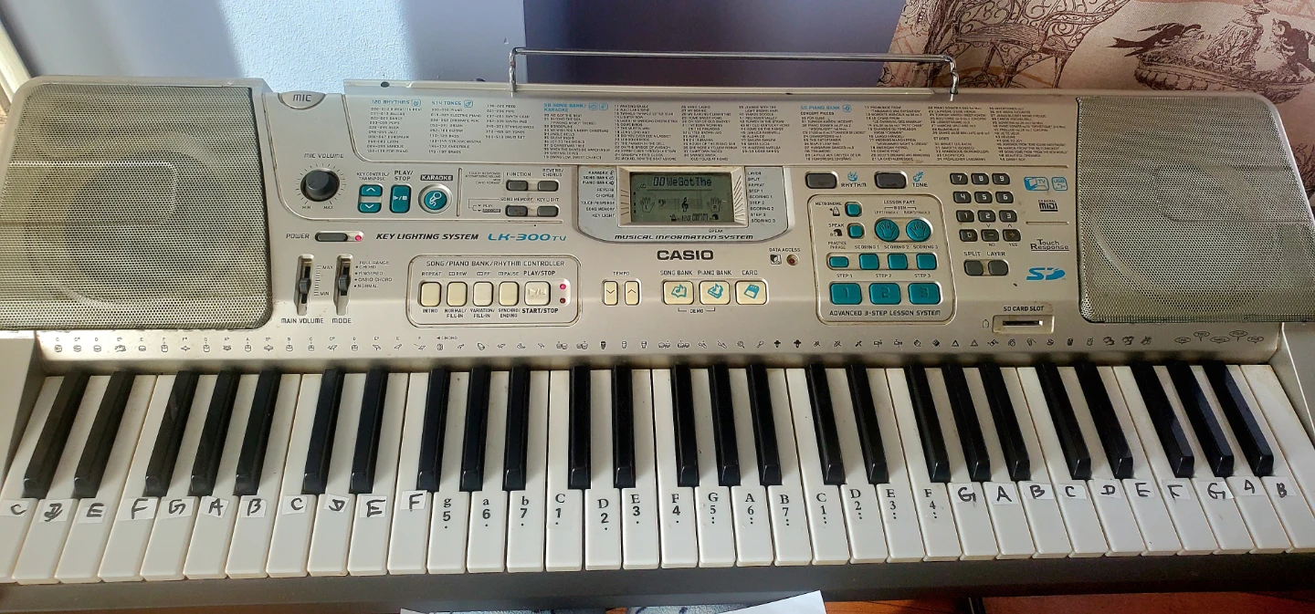 Casio LK-300TV Electronic Keyboard - photo 2