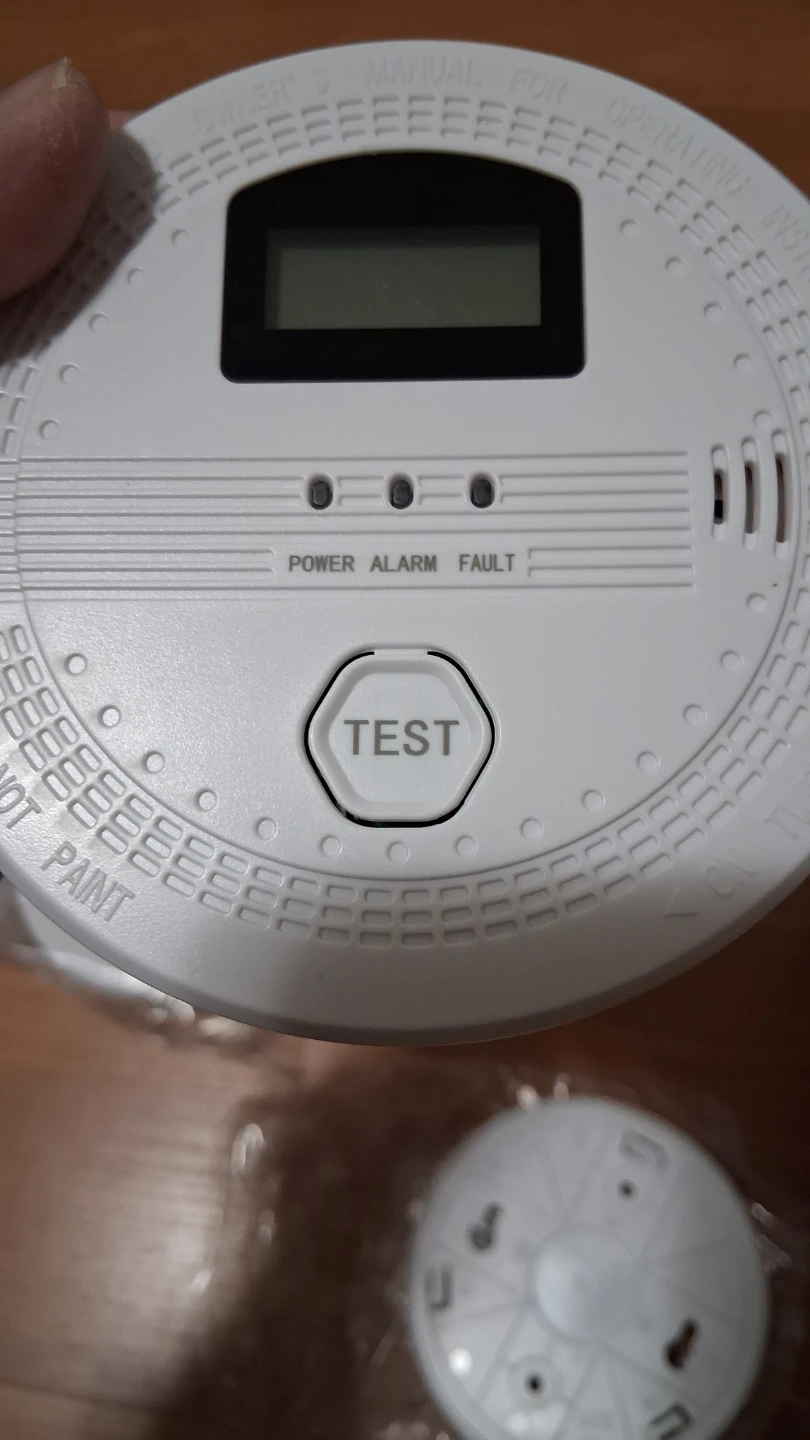 Smoke and Carbon Monoxide Detector  Alarm