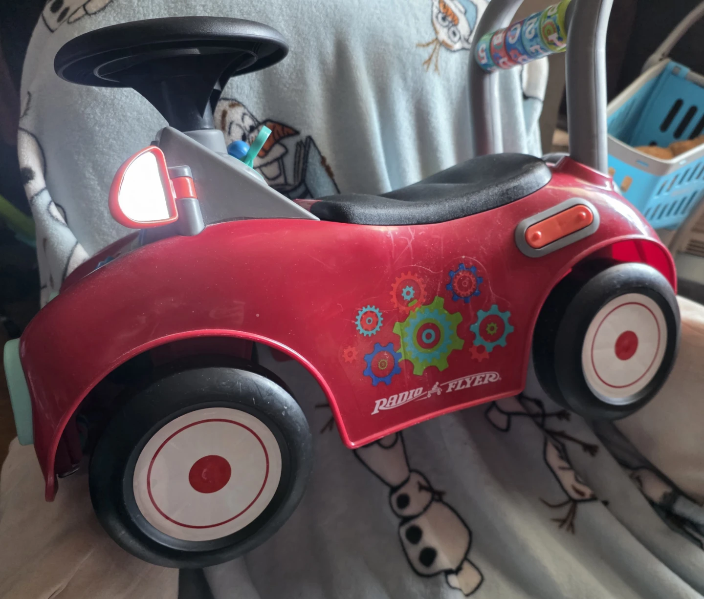 Radio Flyer Busy Buggy Sit to Stand Toddler Ride-On Toy - photo 5