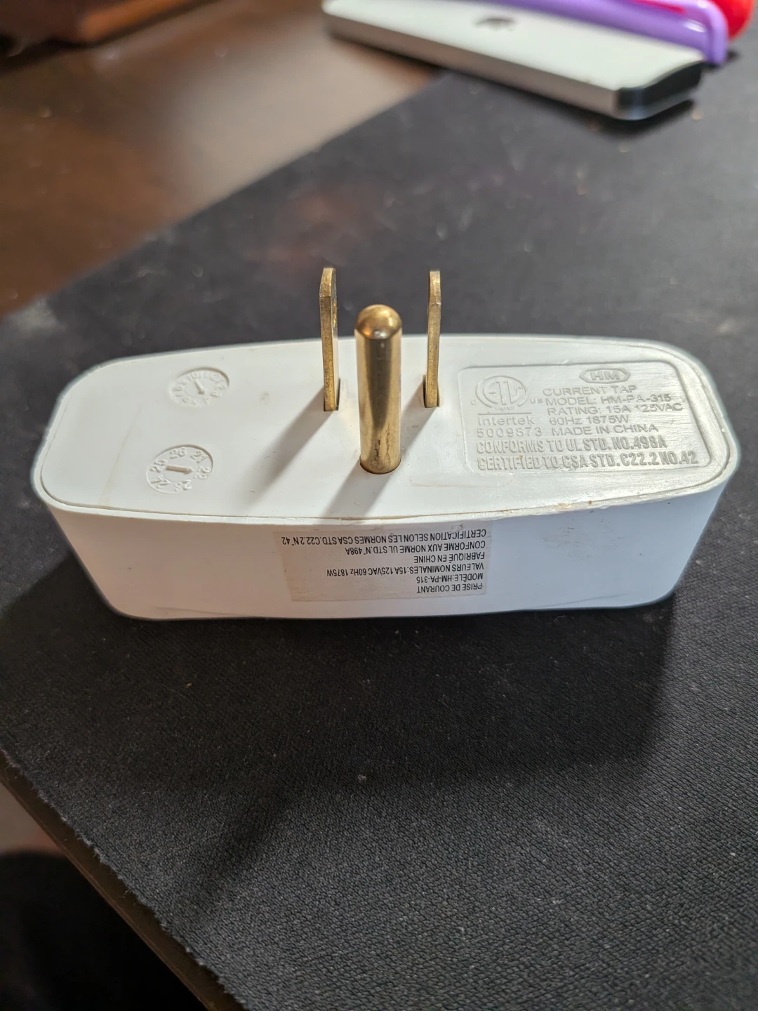 Electrical Three Extension Outlet - photo 2