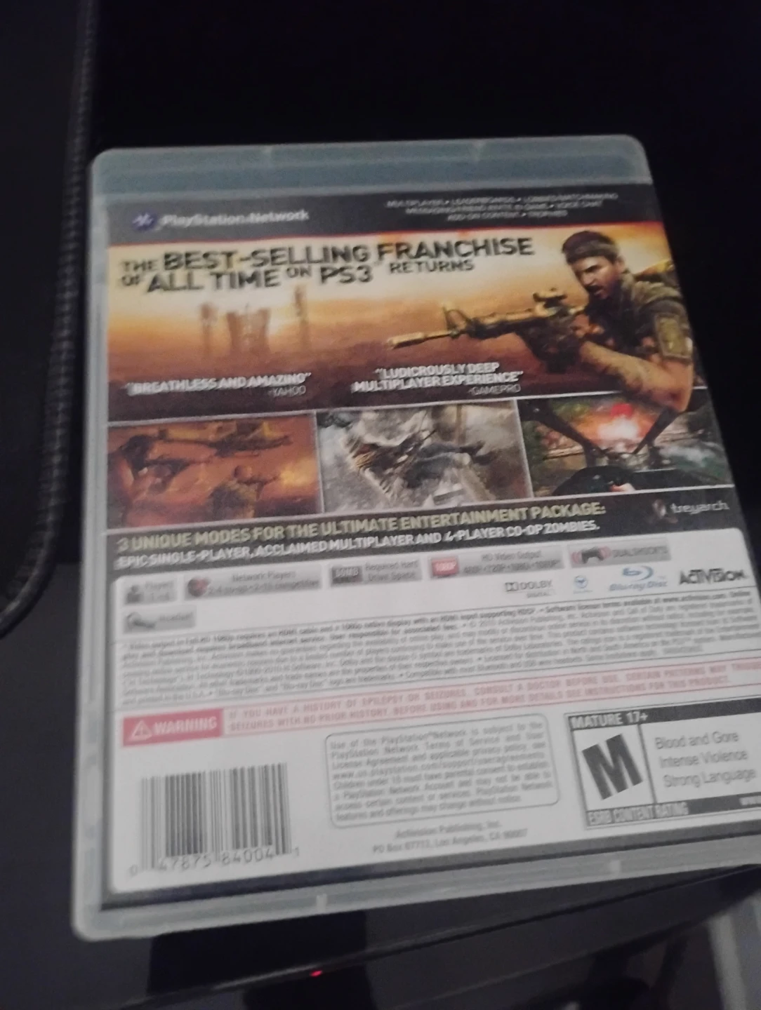Call of Duty: Black Ops - PlayStation 3 Game - photo 3