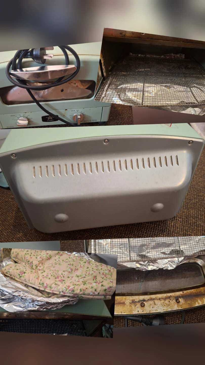 Vintage Graphene Electric Toaster Oven