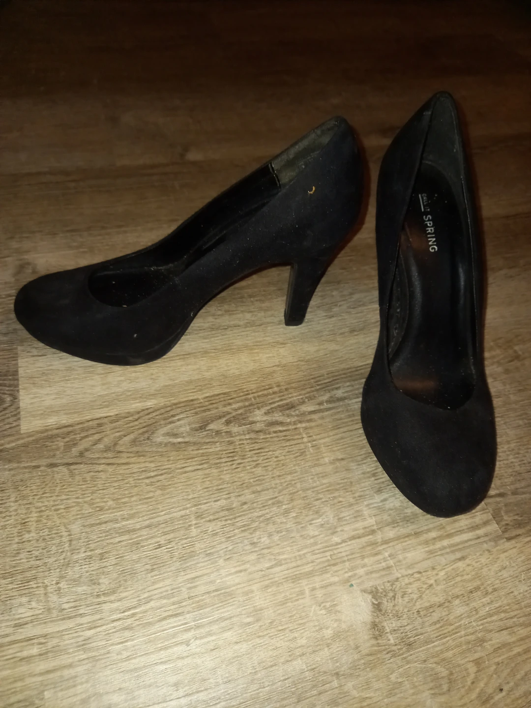 Call It Spring Black Suede Pumps - Size 6 - photo 2