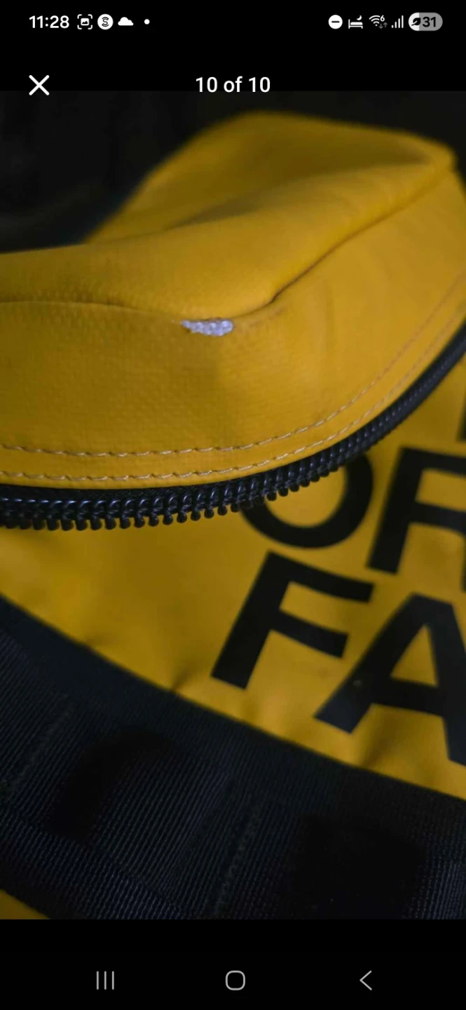 The North Face Base Camp Fuse Box Yellow Backpack SOS bag - photo 5