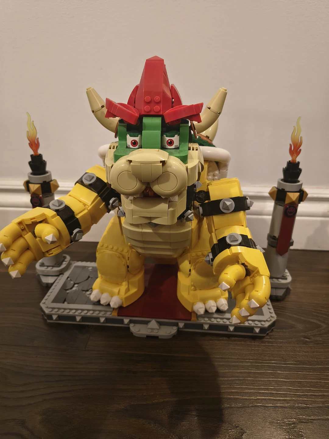 Mario big Bowser building blocks