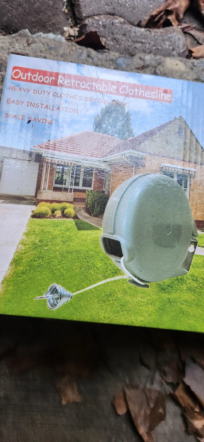 Outdoor Retractable Clothesline