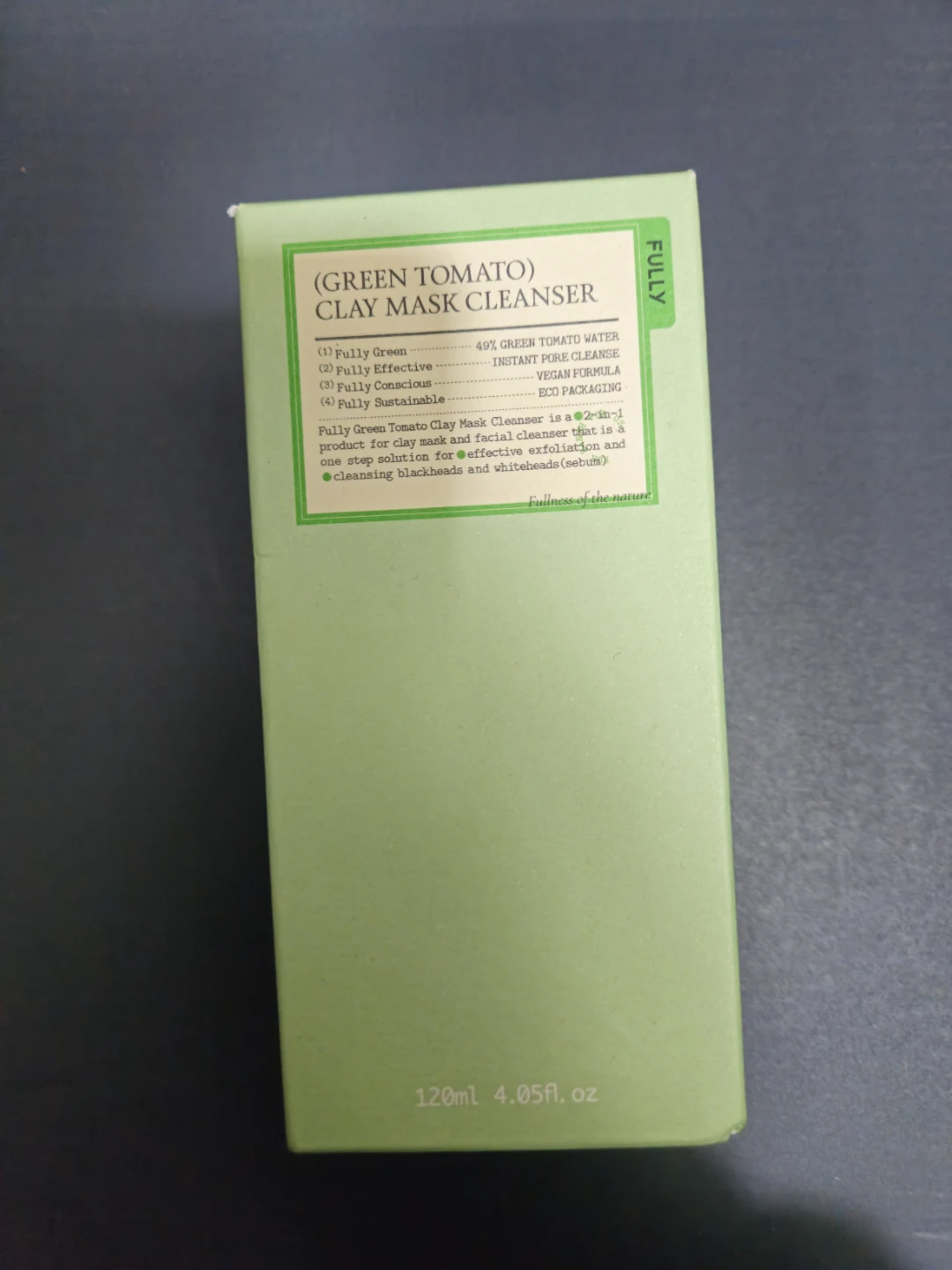 FULLY GREEN - Tomato Clay Pack Cleanser