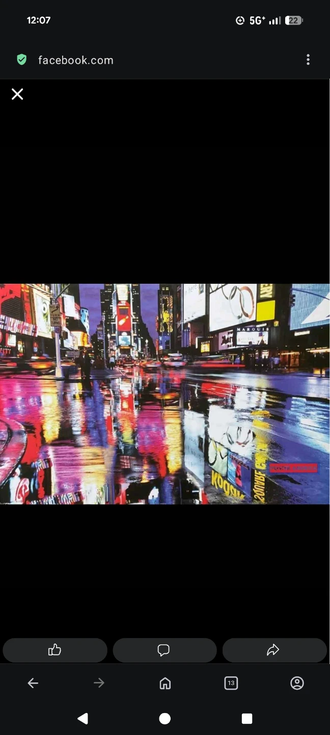 Times Square New York City Wall Art Print