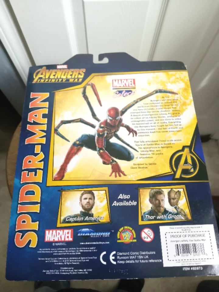 Marvel Select Spider-Man Action Figure - photo 2