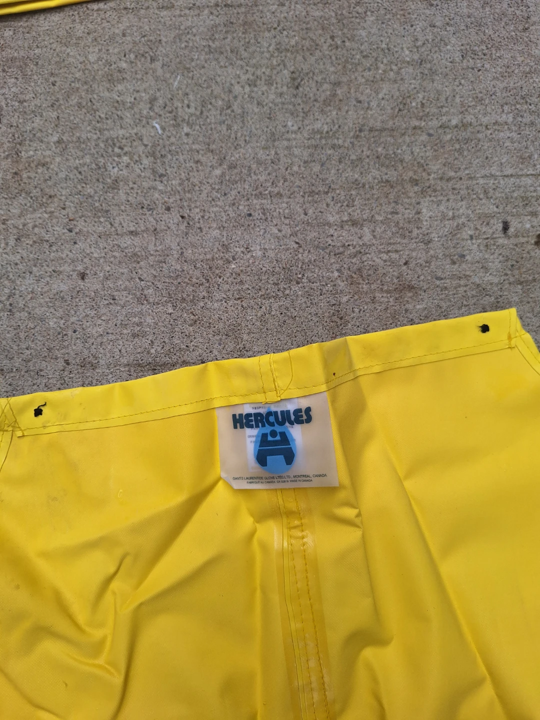 Hercules Yellow Rain Coat & Pants - photo 5