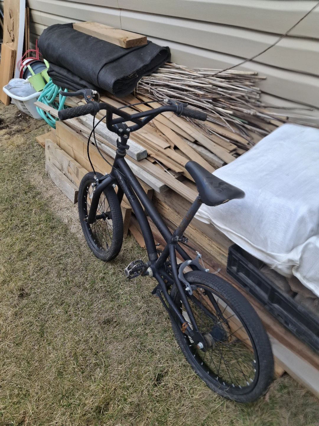 Black BMX Bike for kids ages 8-13