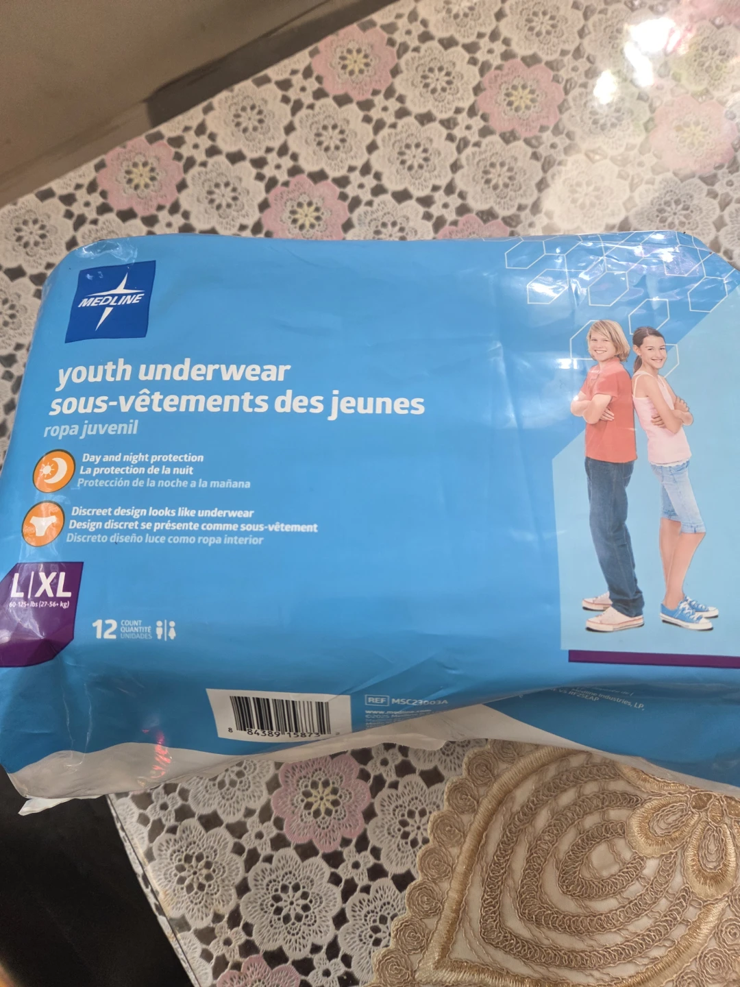 Medline Youth Underwear Pull-Ups LXL (12 ct) - photo 4