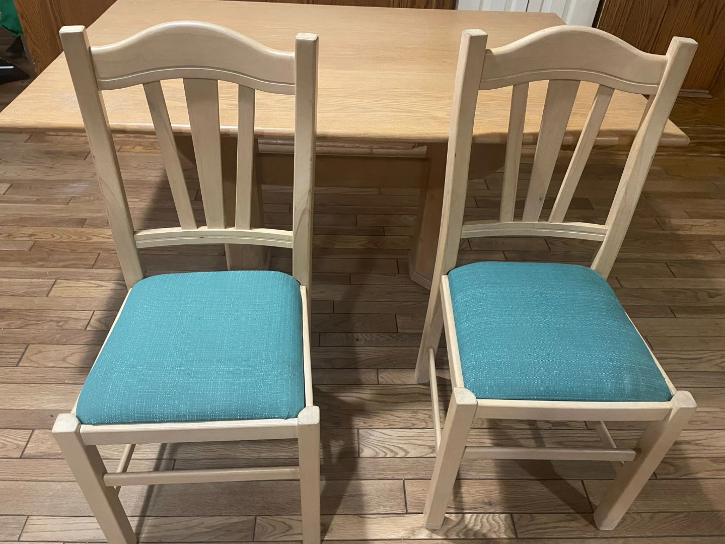 Wooden Dining Table Set with 2 Chairs - photo 3