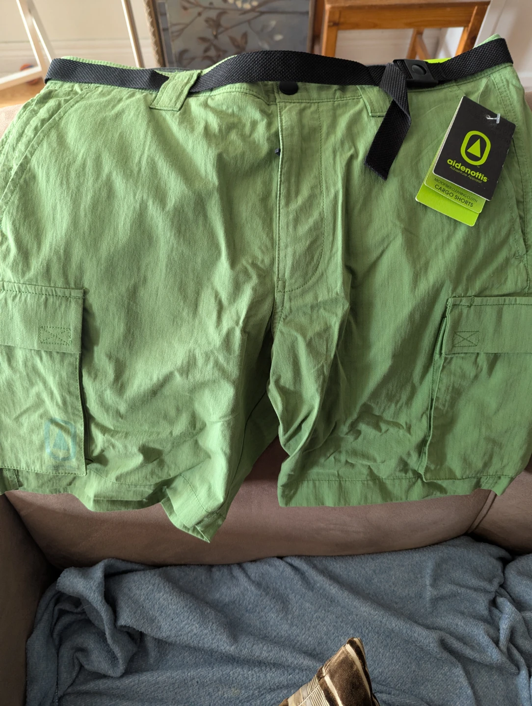 aidenottis Men's Green Cargo Shorts W34 - photo 4