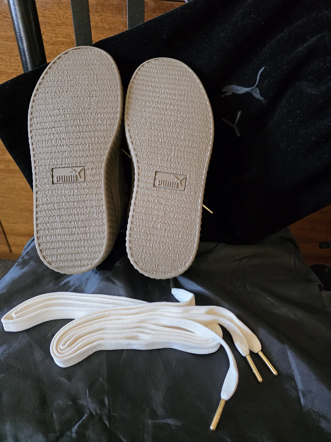 Puma x Fenty Creeper Sneakers Tan - photo 3