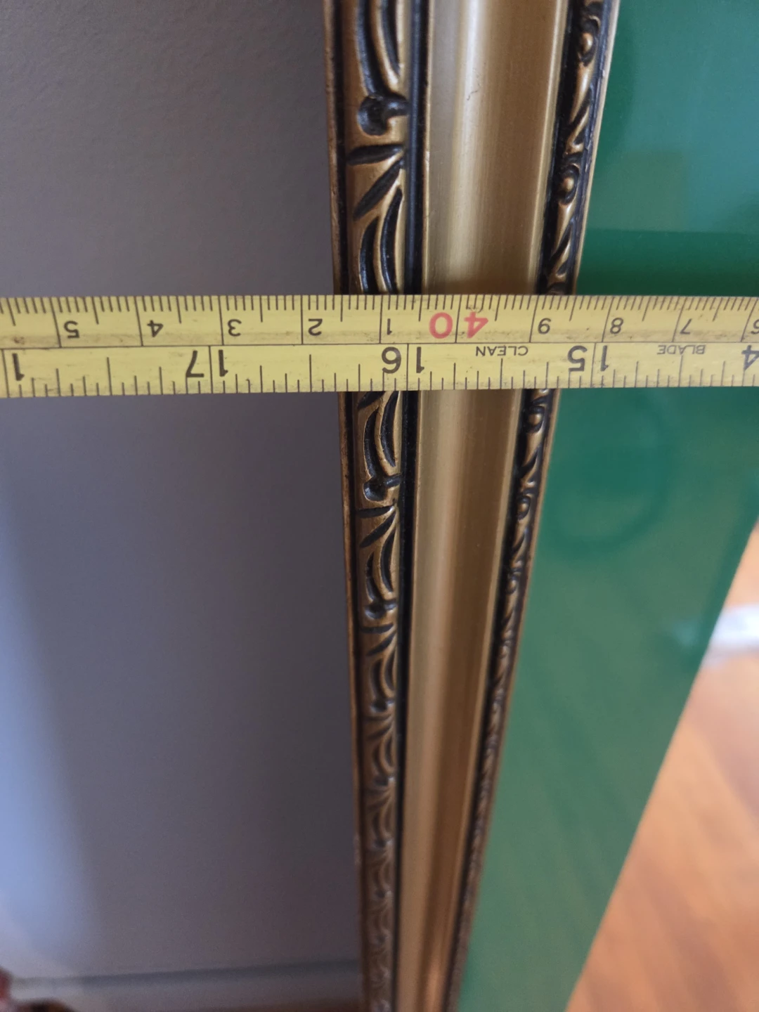 Gold Framed Mirror - photo 2