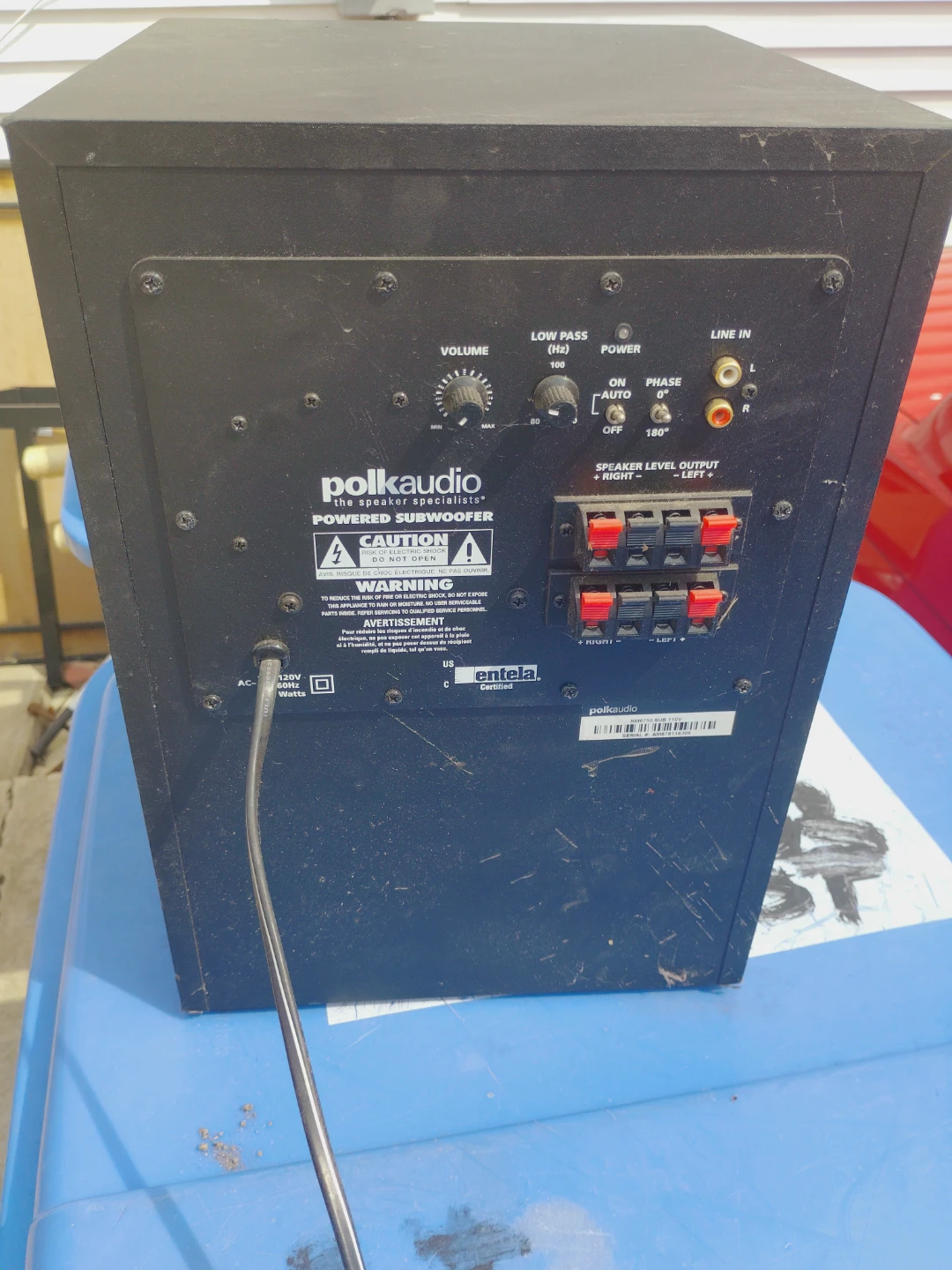Polk Audio Powered Subwoofer - photo 2