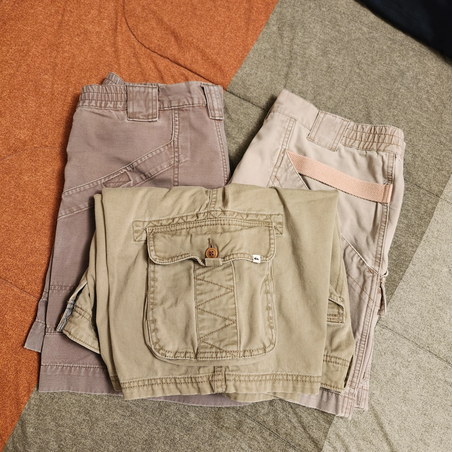 Royal Robbins & Quiksilver Cargo Shorts Bundle