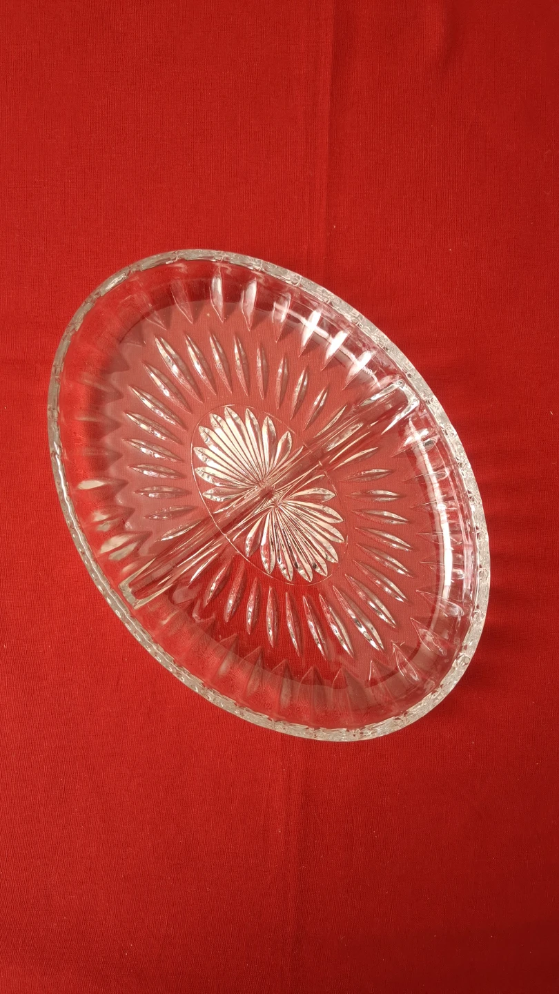 Glass Divided Serving Dish - photo 2