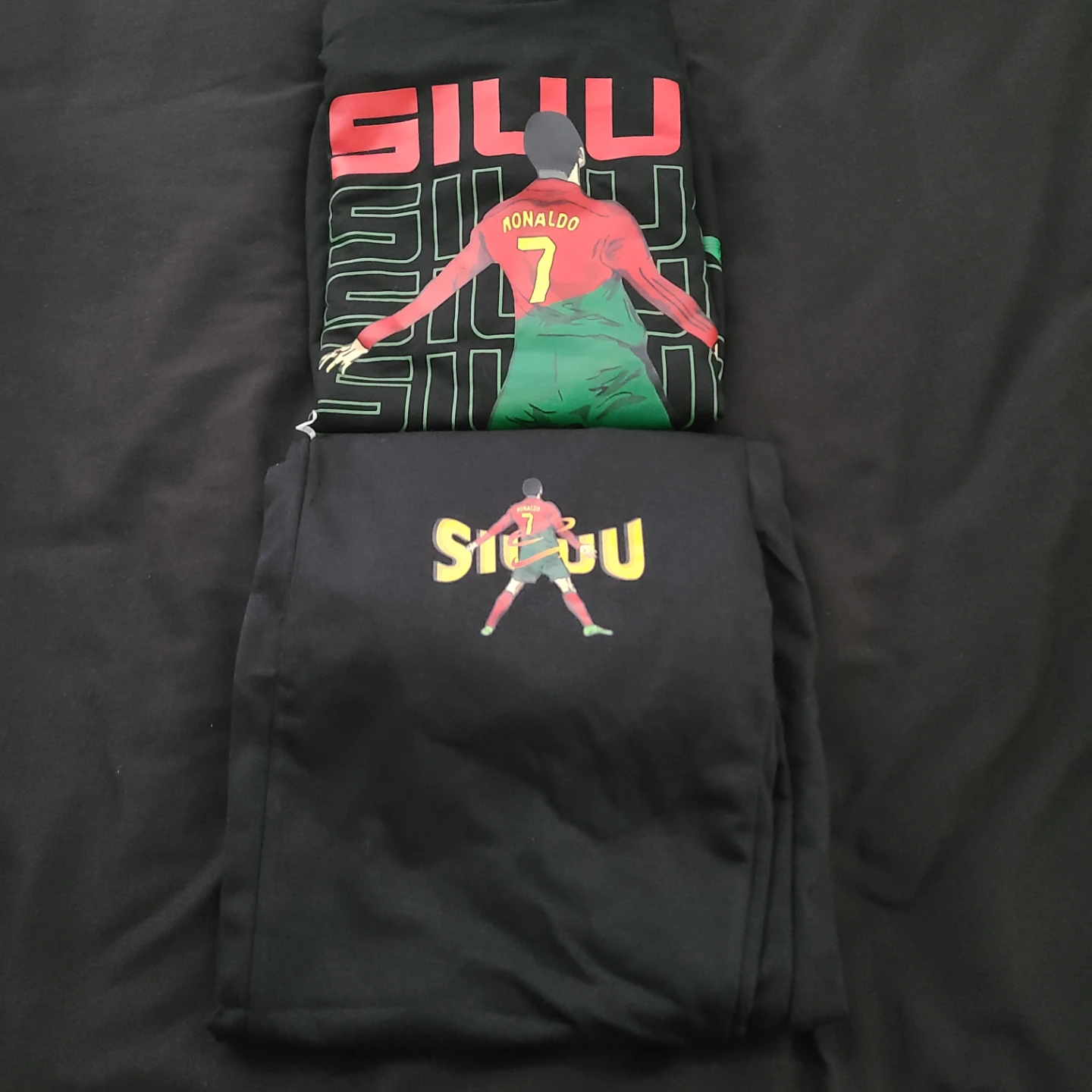 Cristiano Ronaldo SIUUU Hoodie and Sweatpants Set - photo 3