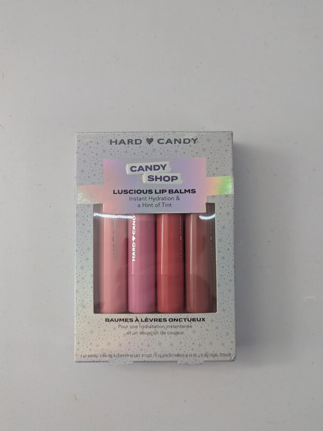 Hard Candy Luscious Lip Balms Set (4 Pack)