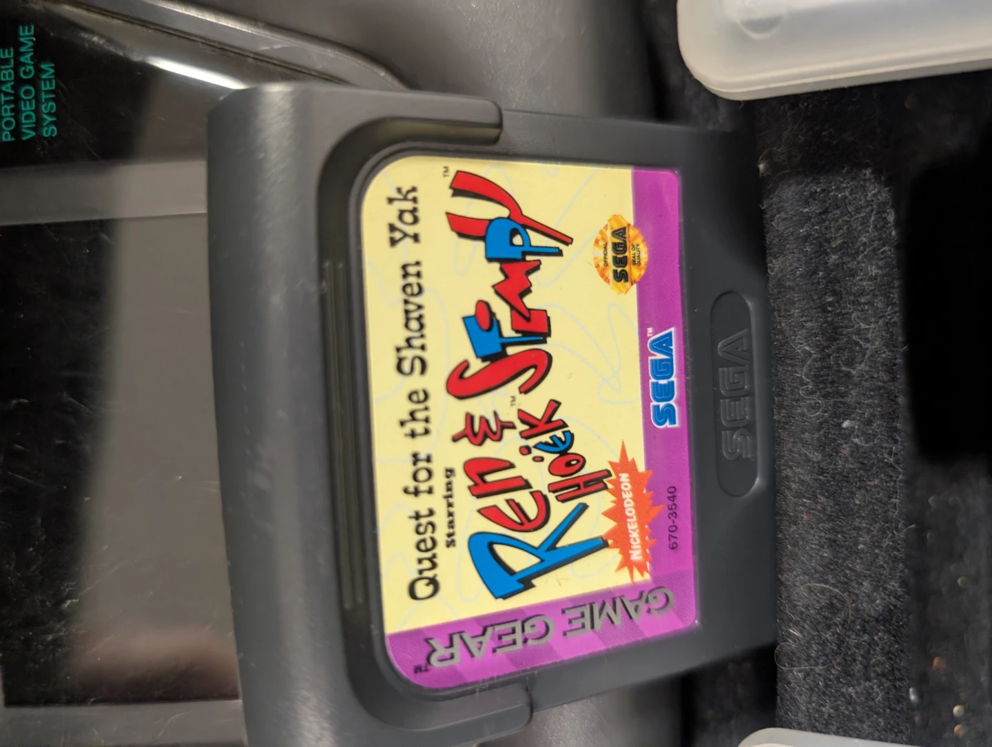 Sega Game Gear Console with Games and Case - photo 4