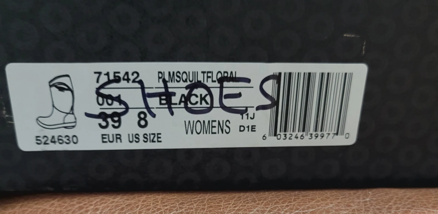 Bogs Women's Black insulated waterproof Rubber Boots Size 8 - photo 5