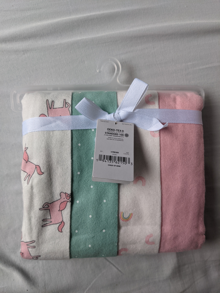 Receiving Blankets (4-Pack) Child of Mine by Carter's - photo 4