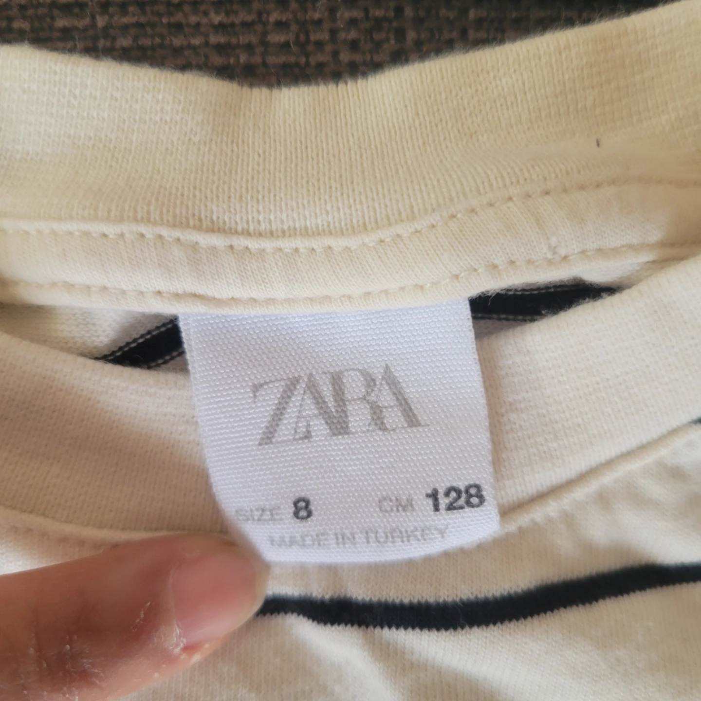 Zara Striped T-Shirt Size 8, Prince & Fox S/P - photo 2