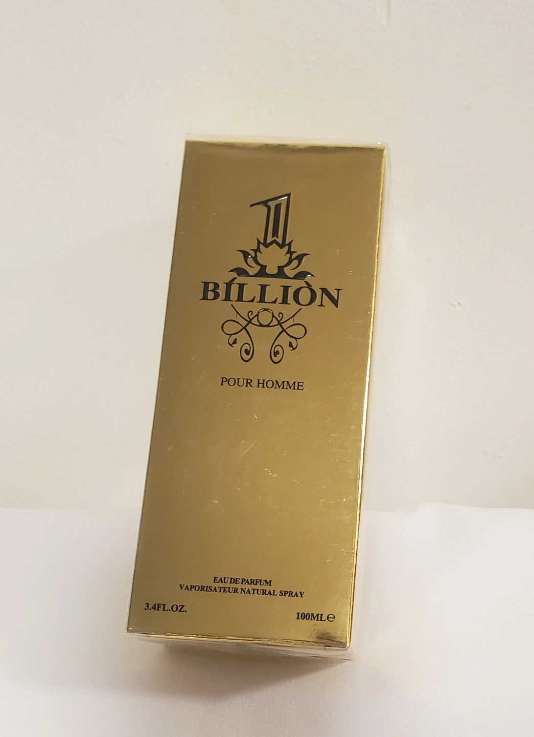 Brand new Billion Pour Homme 100ml