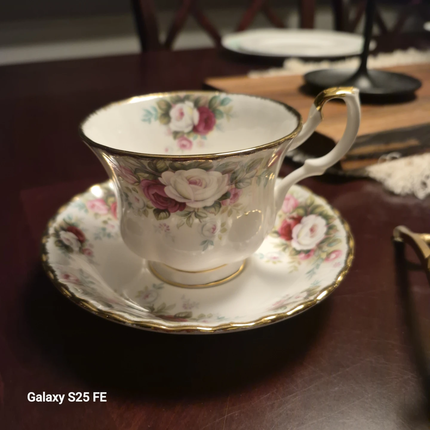 Vintage Royal Albert Teacup and Saucer Set