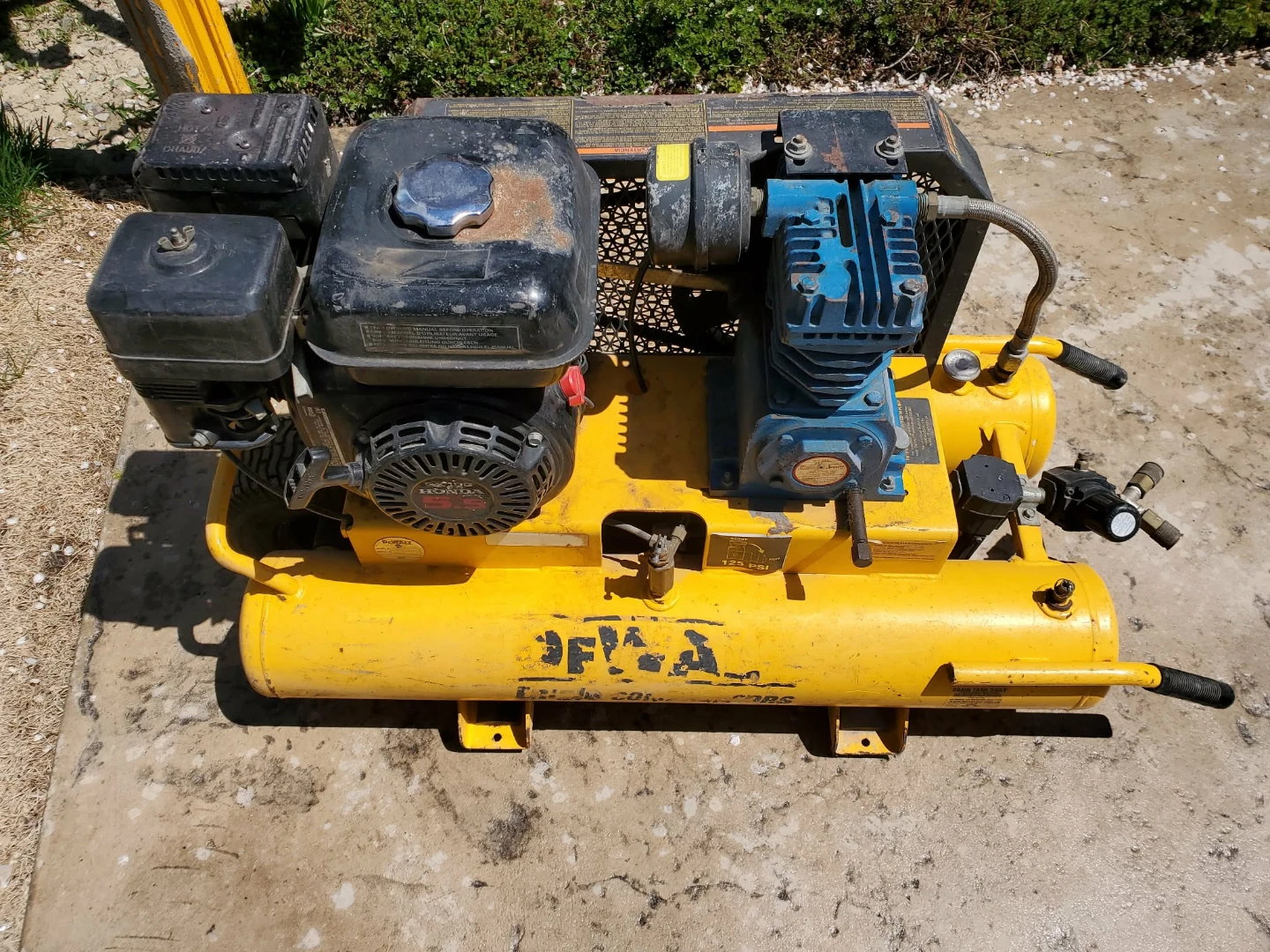 DEWALT Gas Powered Air Compressor