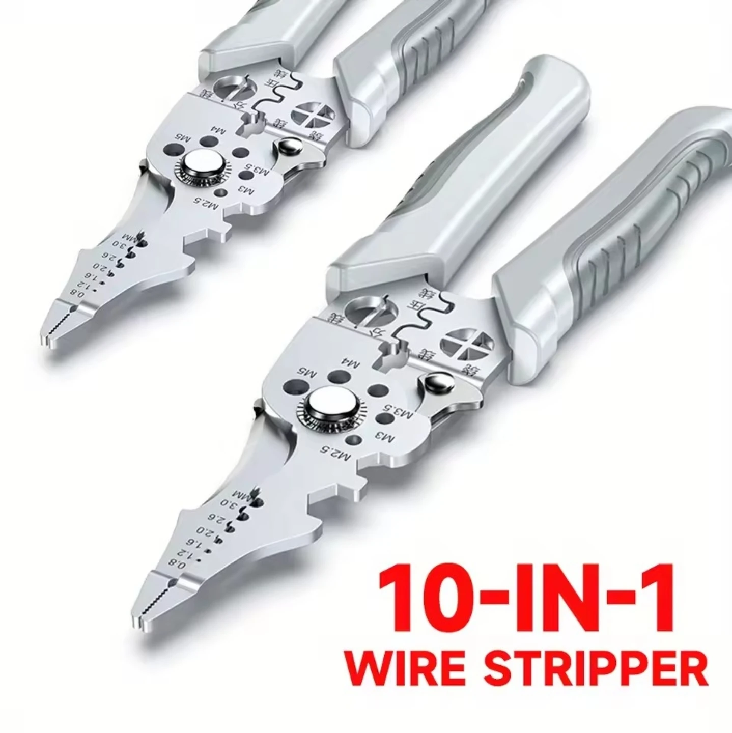 10-in-1 Wire Stripper Pliers
