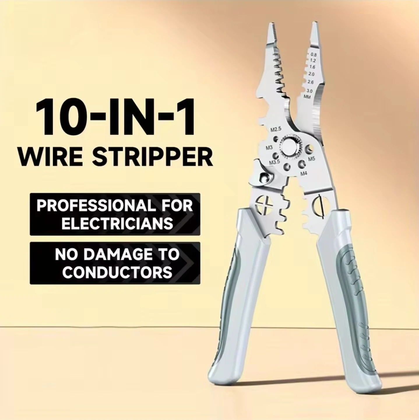 10-in-1 Wire Stripper Pliers - photo 2