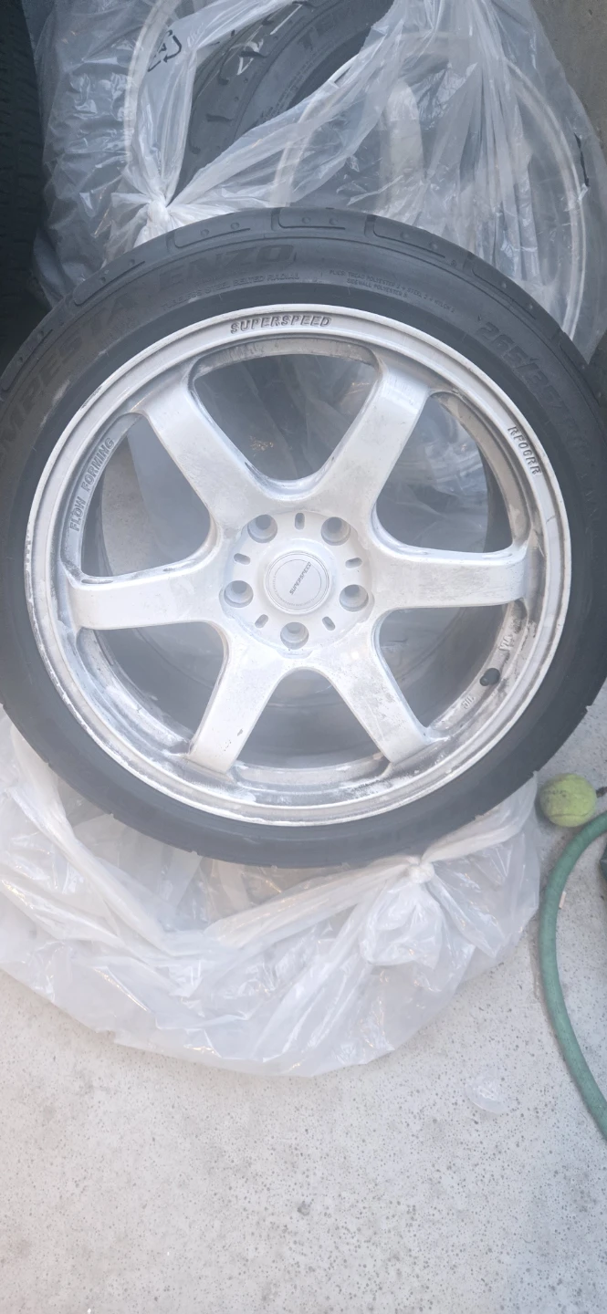 18" rims with tires