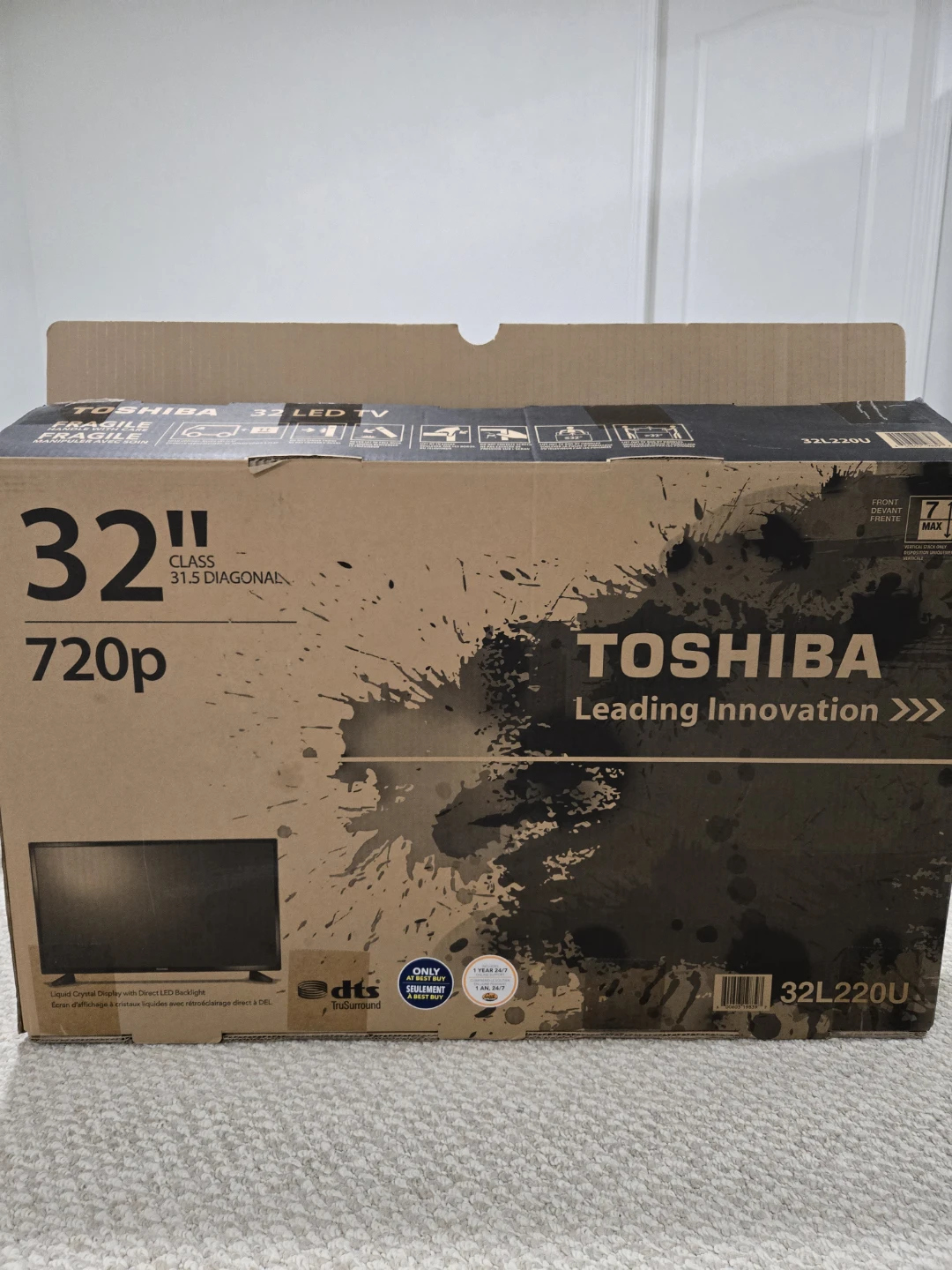 Toshiba 32" 720p LED TV 32L220U