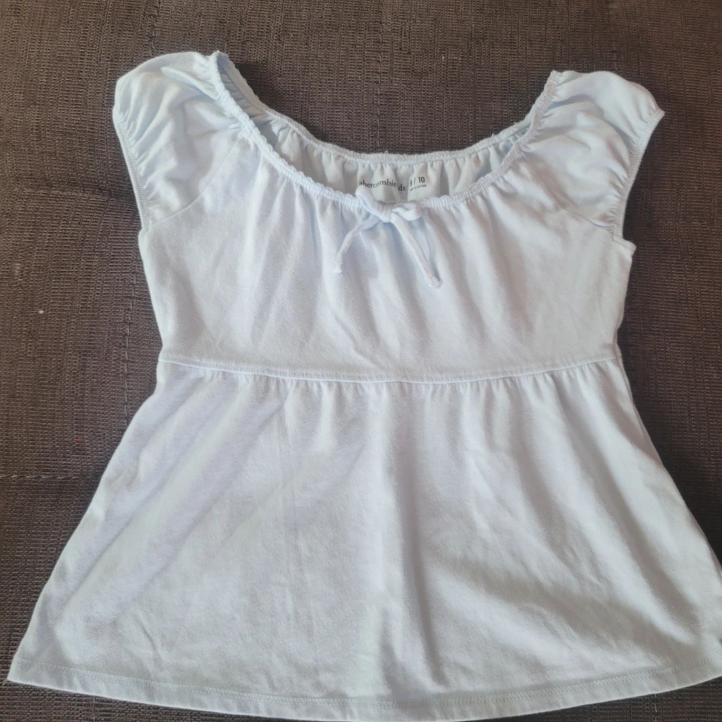Abercrombie Kids girl Blue Top Size 9/10