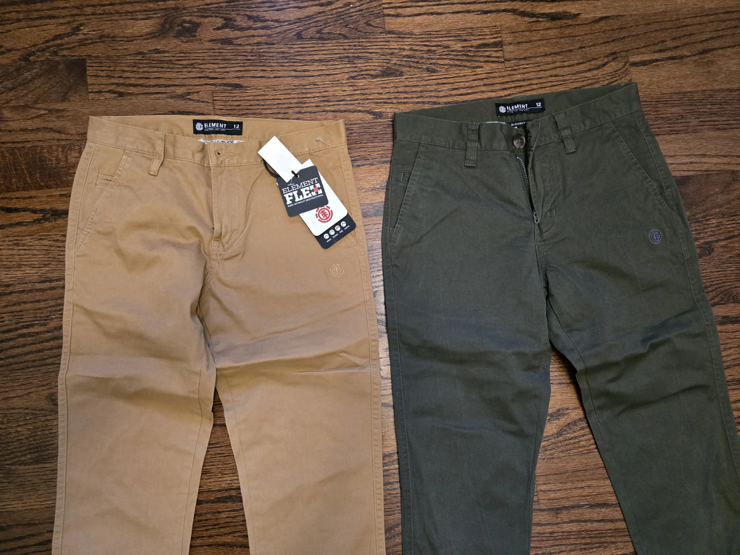 2 NEW Element chino Pants - Size 12Y - photo 2