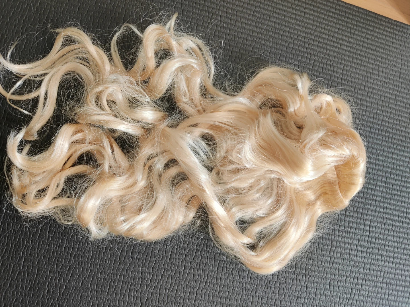 Blonde Curly Wig Hair Extensions