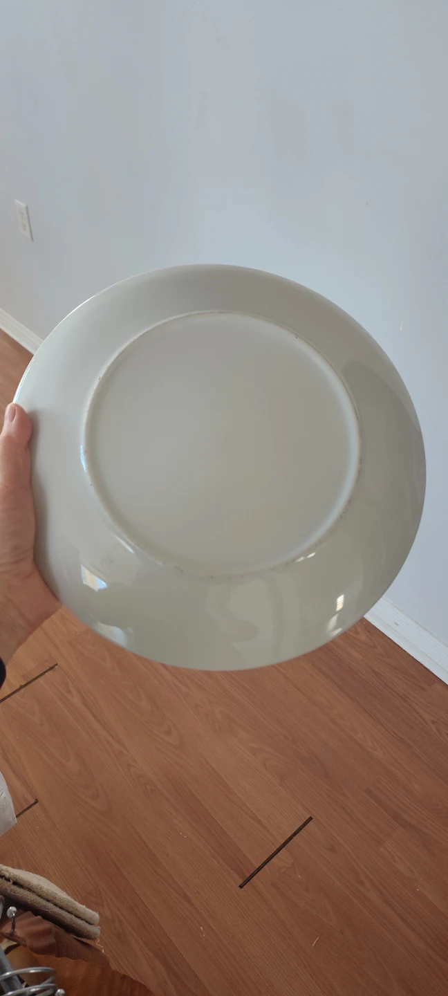 Two White Dinner Plates - photo 3