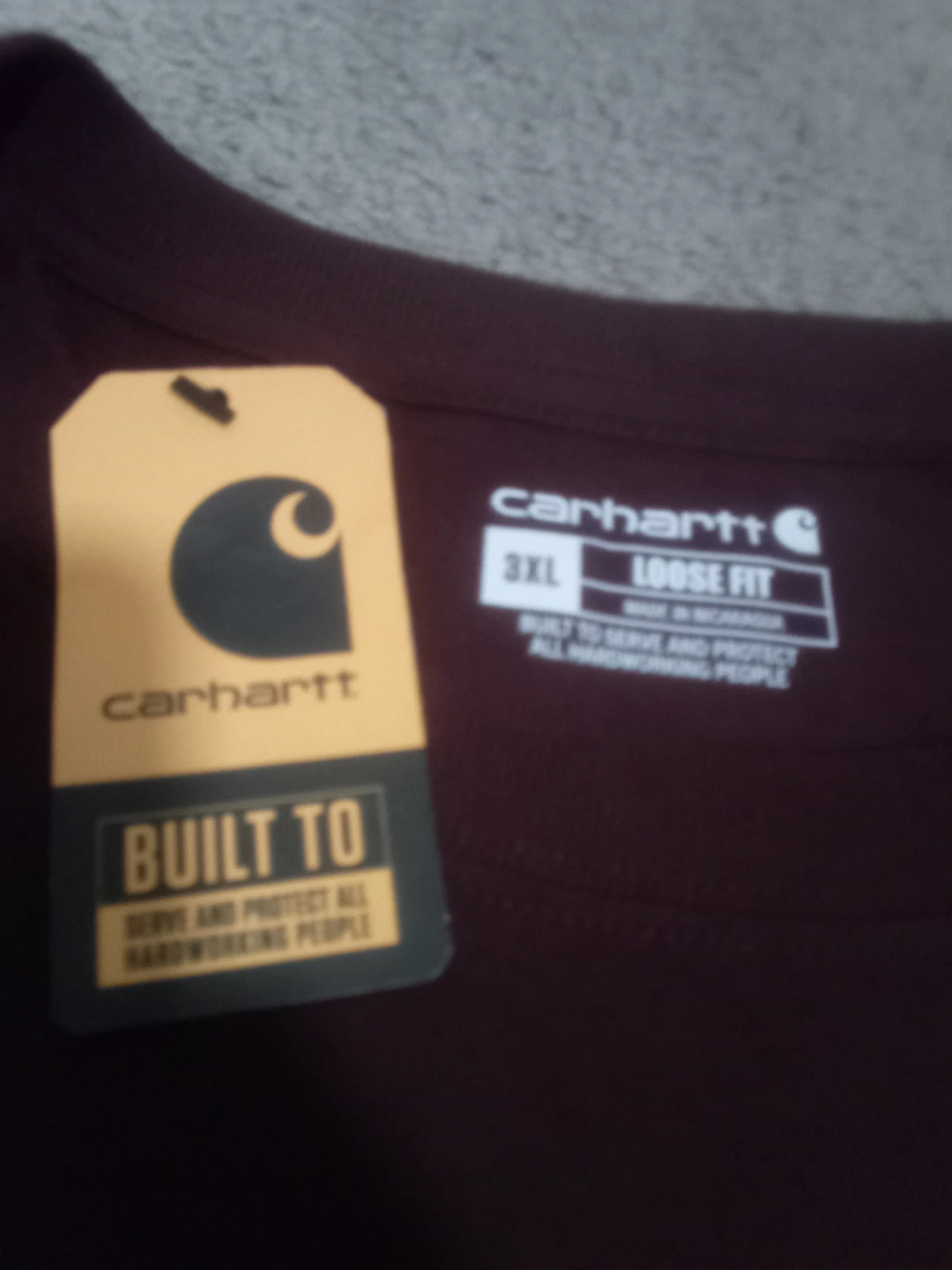 Carhartt Long Sleeve T-Shirt - 3XL Loose Fit - photo 2