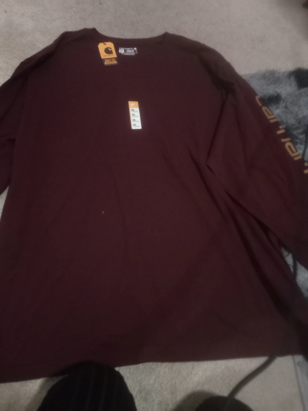 Carhartt Long Sleeve T-Shirt - 3XL Loose Fit - photo 3