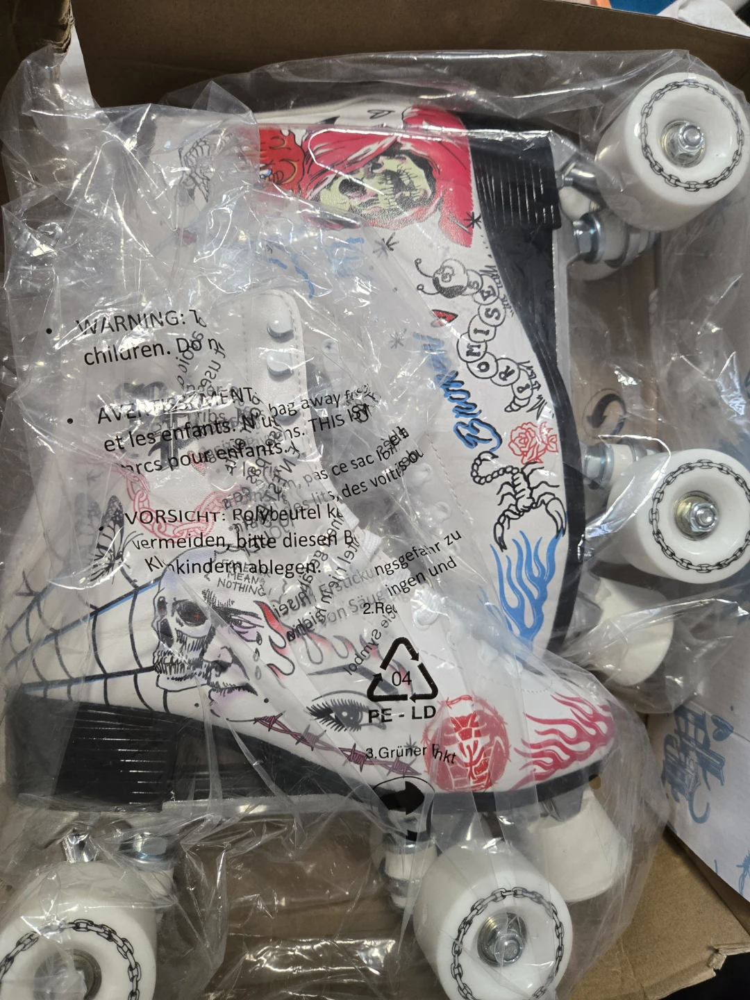 Broken Promises Roller Skates