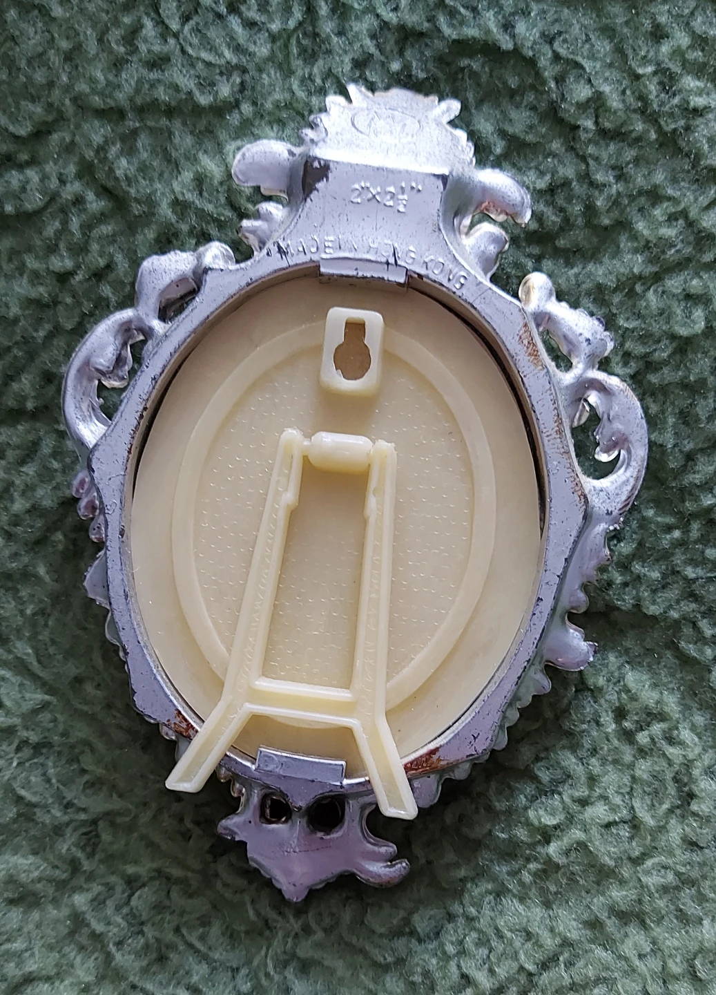 Ornate Vintage Picture Frame with Portrait - photo 2